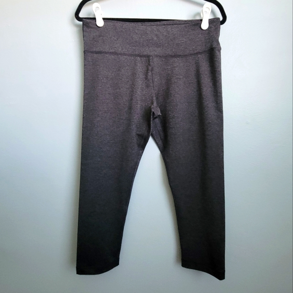 Heather Grey Capri Leggings